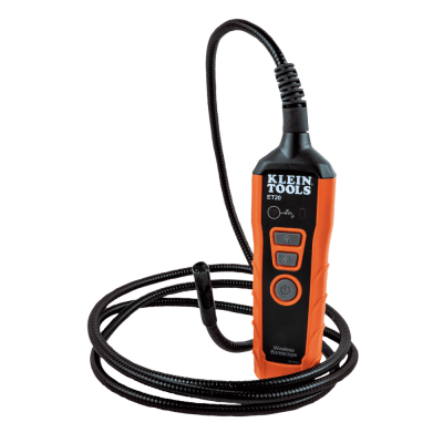 Boroscopio Habilitado por WiFi / Cámara de 9mm / Alcance WiFi 9m / Compatible con Android y iOS / IP67 / 640x480 px / Cuello de Cisne 1.8m / LED Ajustables — KLEIN TOOLS · SKU ET20