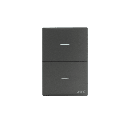 Placa con2 Interruptores Escalera  10 A 127 V  60 Hz. — JWJ · SKU JTL-G7706