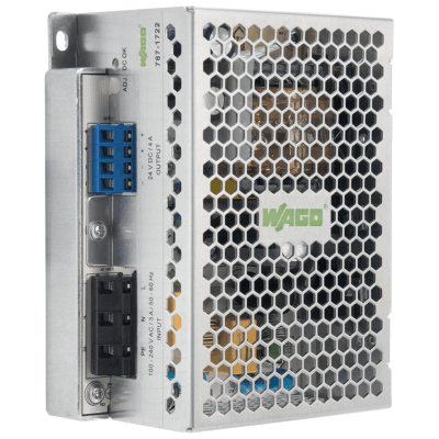 Fuente de Alimentación Conmutada / Sincronización Primaria ECO / 12V DC 8A / 96W / SELV PELV / Montaje Carril DIN / IP20 / Conexión Paralelo y Serie — WAGO · SKU 787-1721