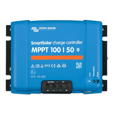 SmartSolar MPPT 100/50 / Controlador de Carga Solar MPPT 50A / IP43 — VICTRON ENERGY · SKU SSMPPT100/50