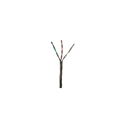 Bobina de Cable de Cobre de 3 Pares Clase 4 Para Sistemas FMPS, 16 AWG, Sin Blindaje, CMR (Riser), Uso Interior/Exterior, Color Negro, Carrete de 609 metros — PANDUIT · SKU PXUOR316BBL-UQ
