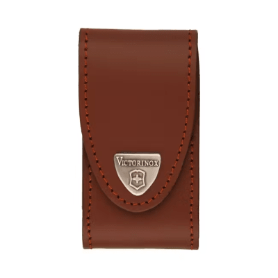 Funda de Piel color Café para Navajas Mediana Victorinox. — VICTORINOX · SKU 500761