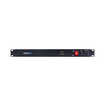 PDU para Distribución de Energía, Montaje en Rack, 11 salidas, Instalación Horizontal, de 19in, 1U, 15 Amp, 120 Vca — LINKEDPRO BY EPCOM · SKU LP-PDU-11