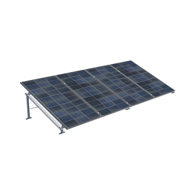 Montaje de piso de Alta Resistencia para Instalación de 4 Paneles Solares de hasta 1300 x 2400 mm (Revisar módulos compatibles) — EPCOM INDUSTRIAL · SKU EFSM1324GR