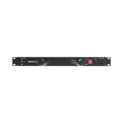 PDU para Distribución de Energía, Montaje en Rack, 11 salidas, Instalación Horizontal, de 19in, 1U, 15 Amp, 120 Vca, Con Indicador Led  — LINKEDPRO BY EPCOM · SKU LP-PDU-11LED