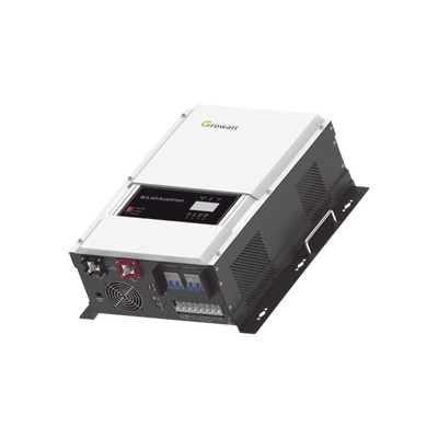 Inversor Cargador  Para Sistemas OFF-GRID 48 Vcc de 6000 W, 110/220 Vca Fase Dividida — GROWATT · SKU SPF6000TDVM