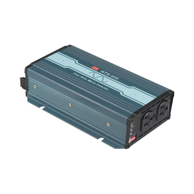 Inversor de Corriente de Onda Pura / Entrada 12 Vcd / Salida 450 W 110 Vca 60 Hz — MEANWELL · SKU NTS450112US
