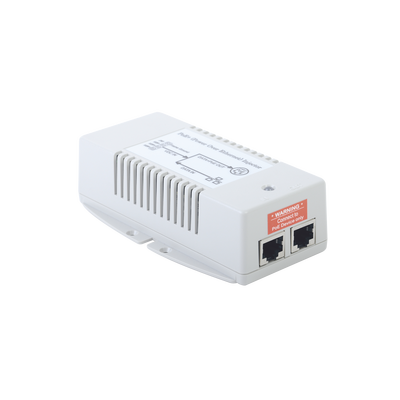 Inyector POE para Aplicación Solar, Entrada 18-36 Vcc, Salida en 56 Vcc, 802.3 af/at, 10/100/1000 Mbps, Hasta 35 Watts — TYCON POWER PRODUCTS · SKU TP2448GDHP