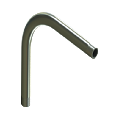 Codo de 90° de 1 1/4" (32mm) pared gruesa con rosca galvanizado etiqueta amarilla — CATUSA · SKU CATU-3725