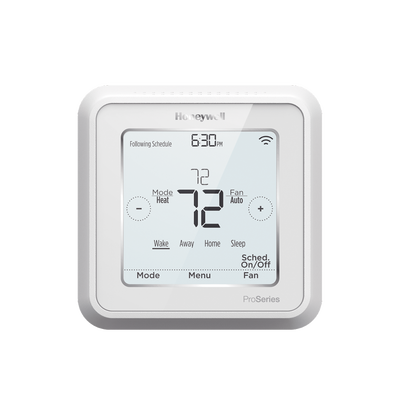 Termostato WiFi Con 3 de Calor / 2 de Frío, Programable Inteligente T6 PRO  — HONEYWELL HOME RESIDEO · SKU TH6320WF2003/U