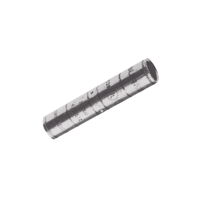Empalme de Compresión de Cañon Largo para Unir 2 Cables de Cobre 2/0 AWG. — HUBBELL BURNDY · SKU HUB-YS26