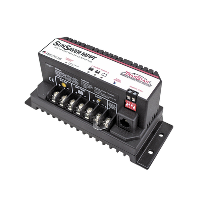 Controlador de Carga y Descarga con Detección de Punto de Máxima Potencia, Capacidad 15 A — MORNINGSTAR · SKU SS-MPPT-15L