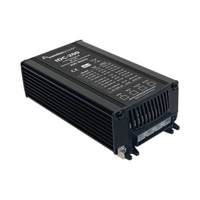 Convertidor Aislado d/200W Ent: 9-18Vcc, Sal: 24 Volts, 8 Amp — SAMLEX · SKU IDC-200A-24