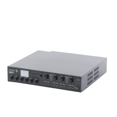 Amplificador Mezclador Matricial | 4 zonas | 240w por canal | 6 entradas | Receptor de medios — EPCOM PROAUDIO · SKU SF-4240UC