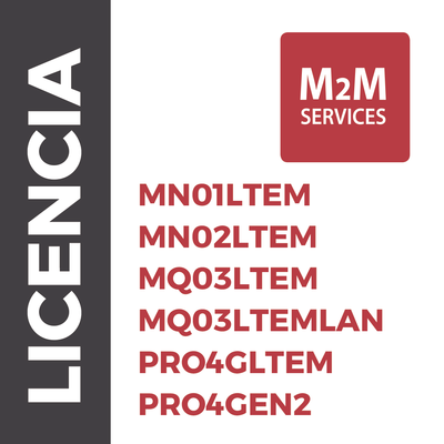 Servicio de datos 4GLTE/5G por un Año para MN02LTEM / MN01LTEM / PRO4GLTEM / PRO4GEN2 / MQ03LTEM — M2M SERVICES · SKU VOUCHERLTEM