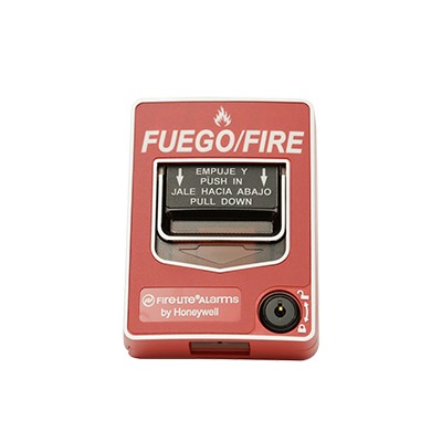 Estación Manual de Emergencia â”‚ Doble Acción, Convencional con Mensaje en Español — FIRE-LITE · SKU BG-12LSP