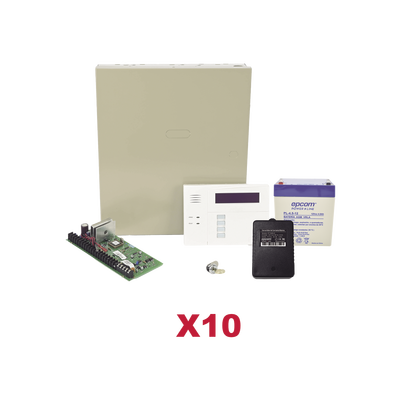 Kit de 10 Paneles de Alarma VISTA48 con Batería y Transformador — HONEYWELL HOME RESIDEO · SKU VISTA48KIT10/6160RF