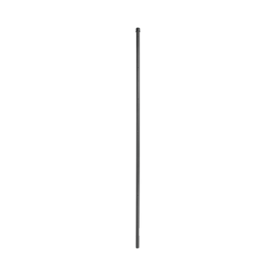 Poste de ESQUINA para Cerca Electrificada. Tubo Galva. de 1.4m, cal. 18 de 1" Diam. + Pintura Negra, ideal para 6 Aisladores — EPCOM INDUSTRIAL · SKU SYS-POST-ESQ-6B