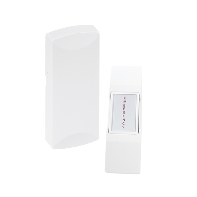 Botón de Pánico SF12EMG con Transmisor Inalámbrico, ideal para Alarma Vecinal — SFIRE · SKU SF-PANIC-345