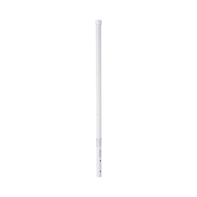 Poste de Esquina de 0.8m para Cerca Electrificada. Tubo Galvanizado cal. 18 de 1"Diam. con Tapón, ideal para 3 Aisladores. — EPCOM INDUSTRIAL · SKU SYS-POST-ESQ-3W