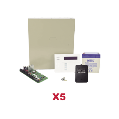 Kit de 5 Paneles VISTA48 con Batería y Transformador — HONEYWELL HOME RESIDEO · SKU VISTA48KIT5/6160RF