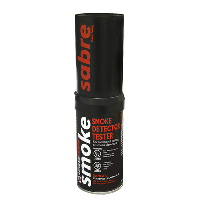 Lata De Humo Sintético En Aerosol 2.6 oz, Para Prueba De Detectores, Libre De Silicona, 100% Biodegradable, No Contamina Los Detectores, Uso Manual, Listado UL — SDI · SKU SABRE