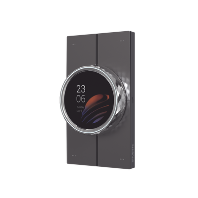 Mini pantalla táctil Hub controlador integrable con sistemas de automatización compatible con múltiples marcas, una entrada de iluminación, 4 botones para escenas. Conexión Wifi — AKUBELA · SKU RT61D1US