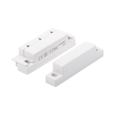 Contacto magnético para puertas y ventanas color blanco / GAP: 33 mm — SFIRE · SKU SF-2031