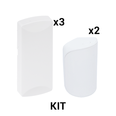 KIT Básico Sensores Inalámbricos - Incluye 3 Contactos Magnéticos y 2 PIR - Compatibles con DSC — SFIRE · SKU KIT-RF-SFIRE-DSC-1