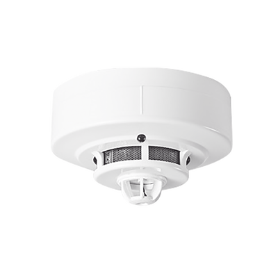Detector de humo fotoeléctrico con detector de temperatura, conexión a 4 hilos — SFIRE · SKU SF-119-4H12