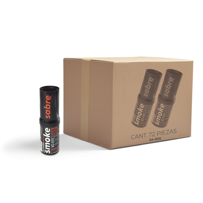 Caja De 72 Latas De Humo Sintético En Aerosol Para Probar Detectores De Humo (Uso Manual) — SDI · SKU SABRE-BP