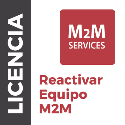 Reactivacion de conectividad  para equipos M2M Y SIM25MB (solo si esta Suspendido) — M2M SERVICES · SKU REACTIVAM2M