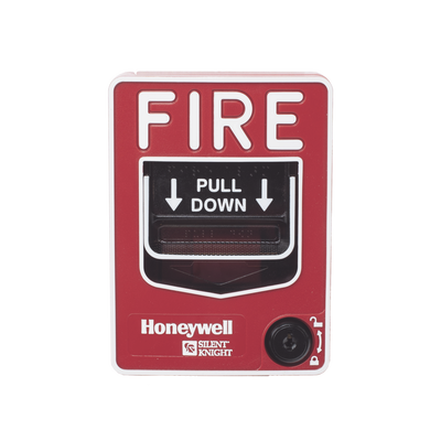 Estación de Jalón convencional de simple acción Con cerradura — SILENT KNIGHT BY HONEYWELL · SKU PSSA