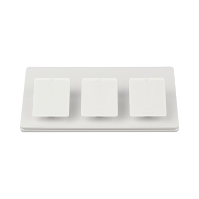 Base de mesa para controles PICO, para 3 espacios. — LUTRON CASETA WIRELESS · SKU LPED3WH