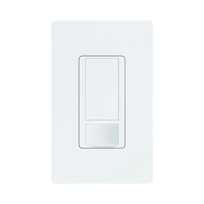 (XCT) Apagador con sensor de presencia, para espacios pequeños depósitos, armario, vestidores, alacena, cocina, lavandería, etc. — LUTRON ELECTRONICS · SKU MSOPS2WH