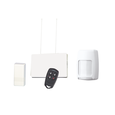 Kit de Receptor y Sensores Inalámbricos Para Panel Vista. Magnéticos y de Movimiento mas Control Remoto  — HONEYWELL HOME RESIDEO · SKU KITRFHII