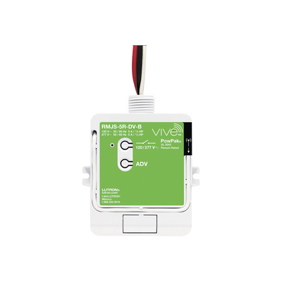 Relevador On/Off inalámbrico con señal ClearConnect , 5A  para iluminación. — LUTRON ELECTRONICS · SKU RMJS5RDVB
