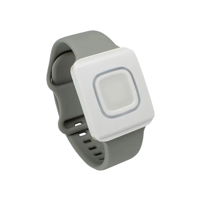ALULA - Collar Panico Alula / Inalambrico / Tres IDs de Sensor / Montaje en Muñeca, Cuello, Cinturón y Superficie  — M2M SERVICES · SKU RE603P