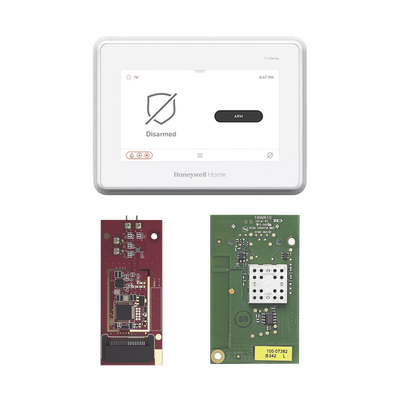 Panel de Alarma con Modulo PROTAKEOVER para diferentes marcas, serie 5800, 2GIG, ITI, BOSH y DSC — HONEYWELL HOME RESIDEO · SKU PROA7MTAKEOVR1