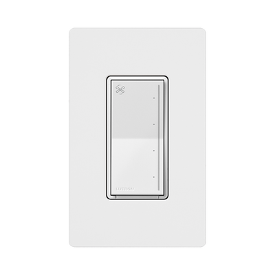 (RadioRa3) Control de ventilador, silencioso de 4 velocidades, touch — LUTRON RADIORA 3 · SKU RRSTANFWH