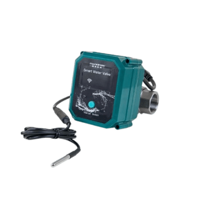 Válvula inteligente DN20 (3/4´´) conexión  Wifi 2.4 para control de agua / DC 5V / IP67 — SHELLY · SKU SHELLYVALVEDN20