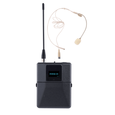 Headset Microfono Digital Inalámbrico EP-59S / Banda U 540-690 MHz / Tecnología Digital pi/4-DQPSK / Transmisión Estable Antinterferencias / Autonomía 10 Horas / Display OLED / Potencia Ajustable hasta 10 dBm — EPCOM PROAUDIO · SKU EP-59S
