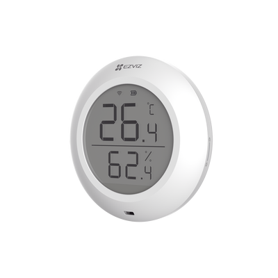 Sensor de Temperatura y Humedad / Compatible con Hub CS-A3 / Protocolo Zigbee  — EZVIZ · SKU CS-T51C