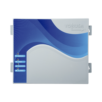 Energizador con tecnología SMT de 12,000Volts-1Joule/ 2500Mts Lineales de Protección / Cercos electricos — YONUSA · SKU SYSNGV2
