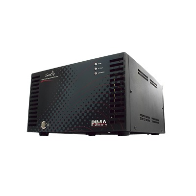 Central de Monitoreo Completa. Incluye: 1 Canal de radio y una línea de teléfono multiformato. Receptor IP Incluido — PIMA · SKU SENTRY-RADIO