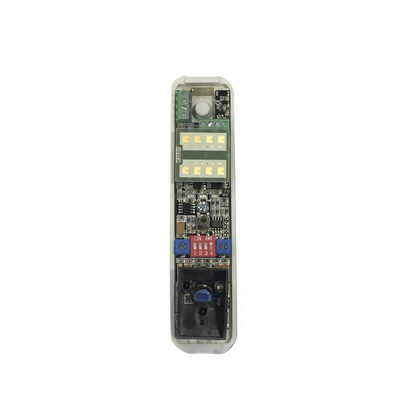 Sensor tipo cortina/ Interior y Exterior/ Funcion antimascara / Doble tecnologia PIR & MW/ Cobertura de hasta 12 metros/ Compatible con cualquier panel de alarma / Cableado — Politec · SKU NATSENSOR