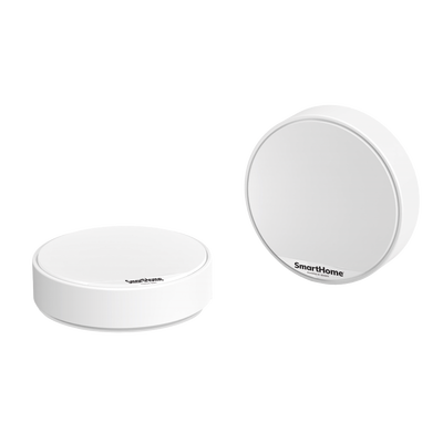 (ZigBee) Boton de panico y emergencia inalambrico con señal ZigBee — SMARTHOME BY EPCOM · SKU SHEBZ101