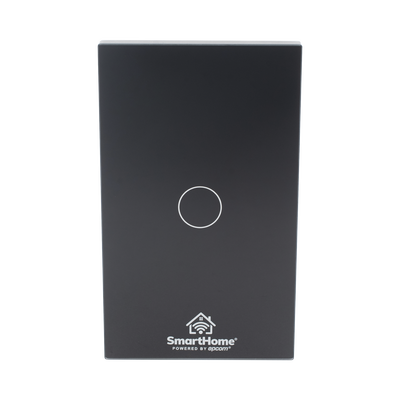 (ZigBee) Apagador switch inalámbrico ZigBee, control de 1 regreso de carga, 110V — SMARTHOME BY EPCOM · SKU SHS211Z