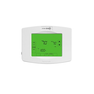 Termostato con señal inalambrica Z-WAVE Inteligente para Automatización del clima, ideal para panel de alarma L5210, L7000 o serie Vista con Total Connect.  — HONEYWELL HOME RESIDEO · SKU ZW-STAT