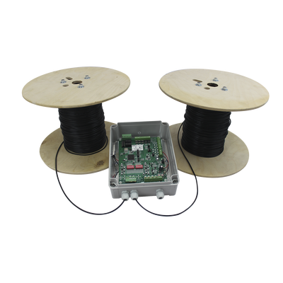 MICALERT Cable Sensor para Paredes, Rejas Rigidas o barandales / 2 zonas de 305 metros / 610 Metros de Protección Total — RBTEC · SKU MIC-2Z-1000